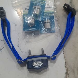Invisible fence collar & 3 batteries